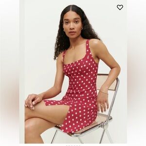 Reformation Noha mini Polka dot print